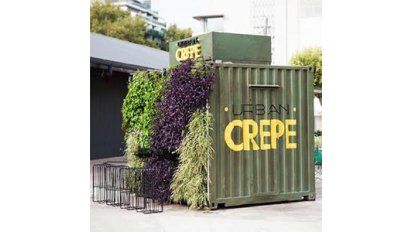 Llegó el primer restaurante-container