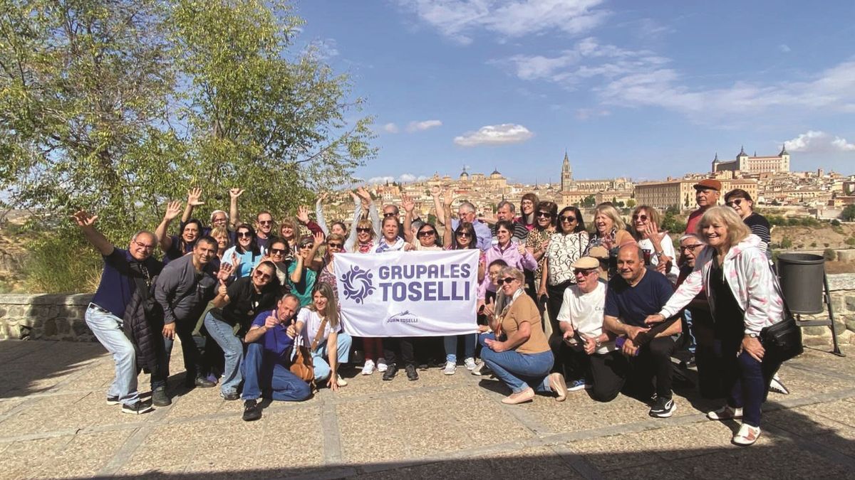 Uno de los grupos que disfrutó de una de las salidas grupales de Juan Toselli International Tours.