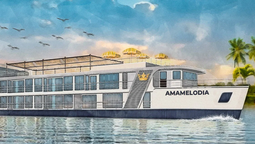 AmaMelodia navega por el río Magdalena, llevando el lujo de AmaWaterways al corazón de Colombia.