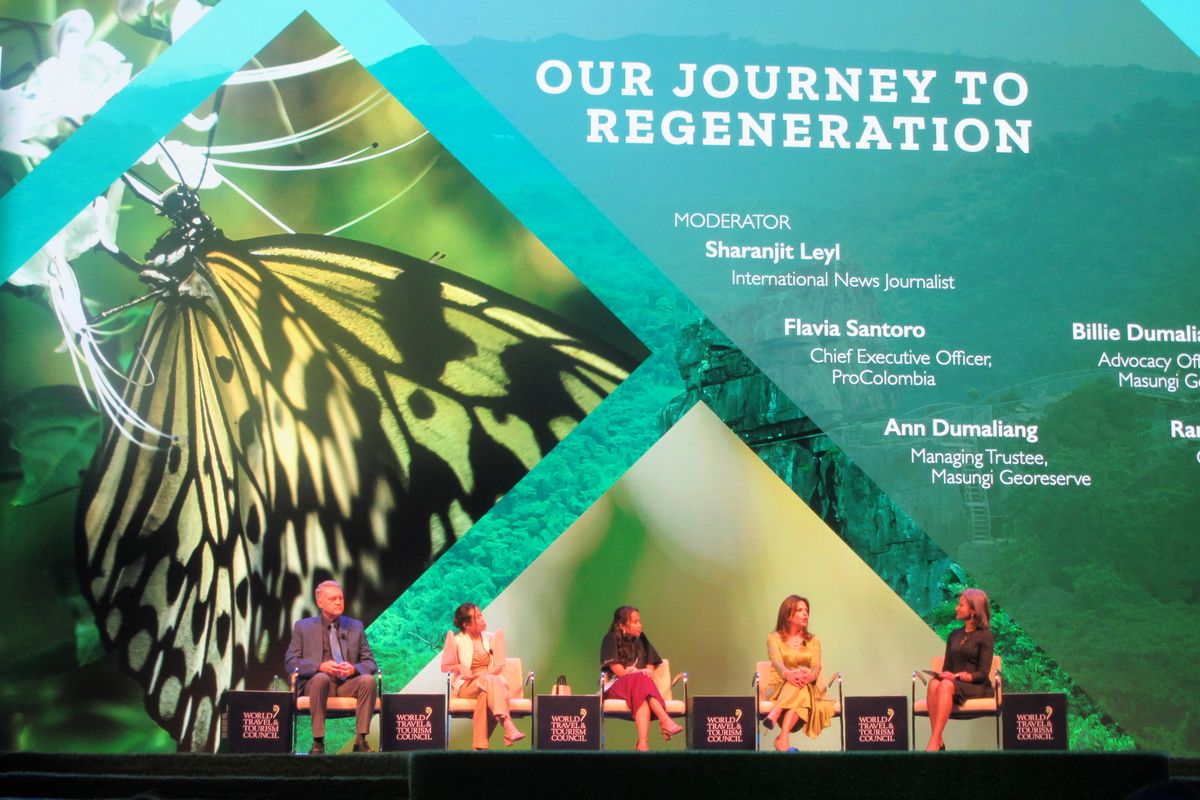 Muchos de los paneles del evento de WTTC en Filipinas abordaron la sostenibilidad como eje.