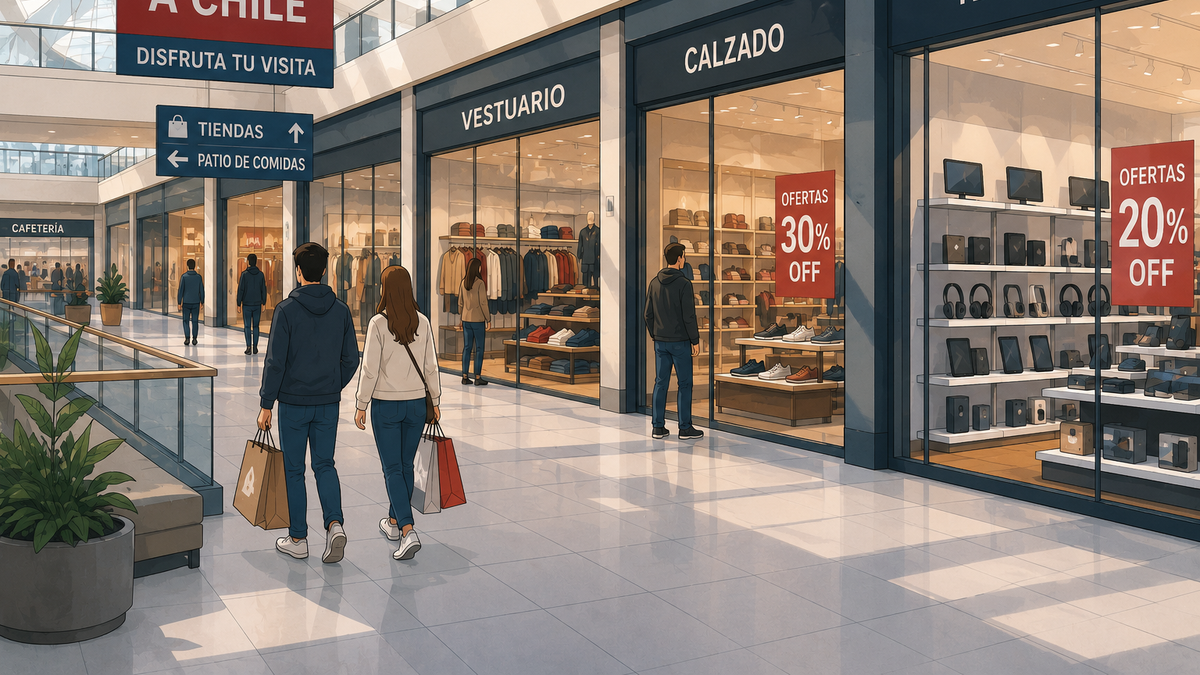 La caída del turismo argentino comienza a impactar al comercio regional chileno.