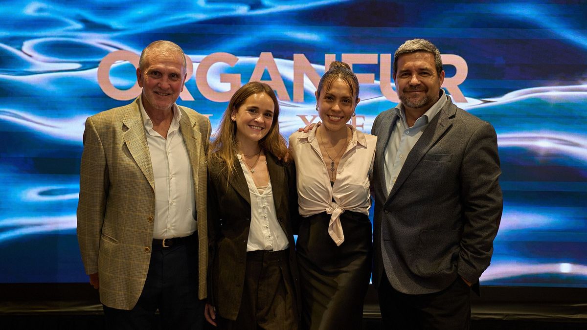 Organfur: Luis Zirolli, presidente; Sofía Zirolli, María Eugenia Cueva, responsable del departamento Comercial; y Sergio Pulleiro, director.