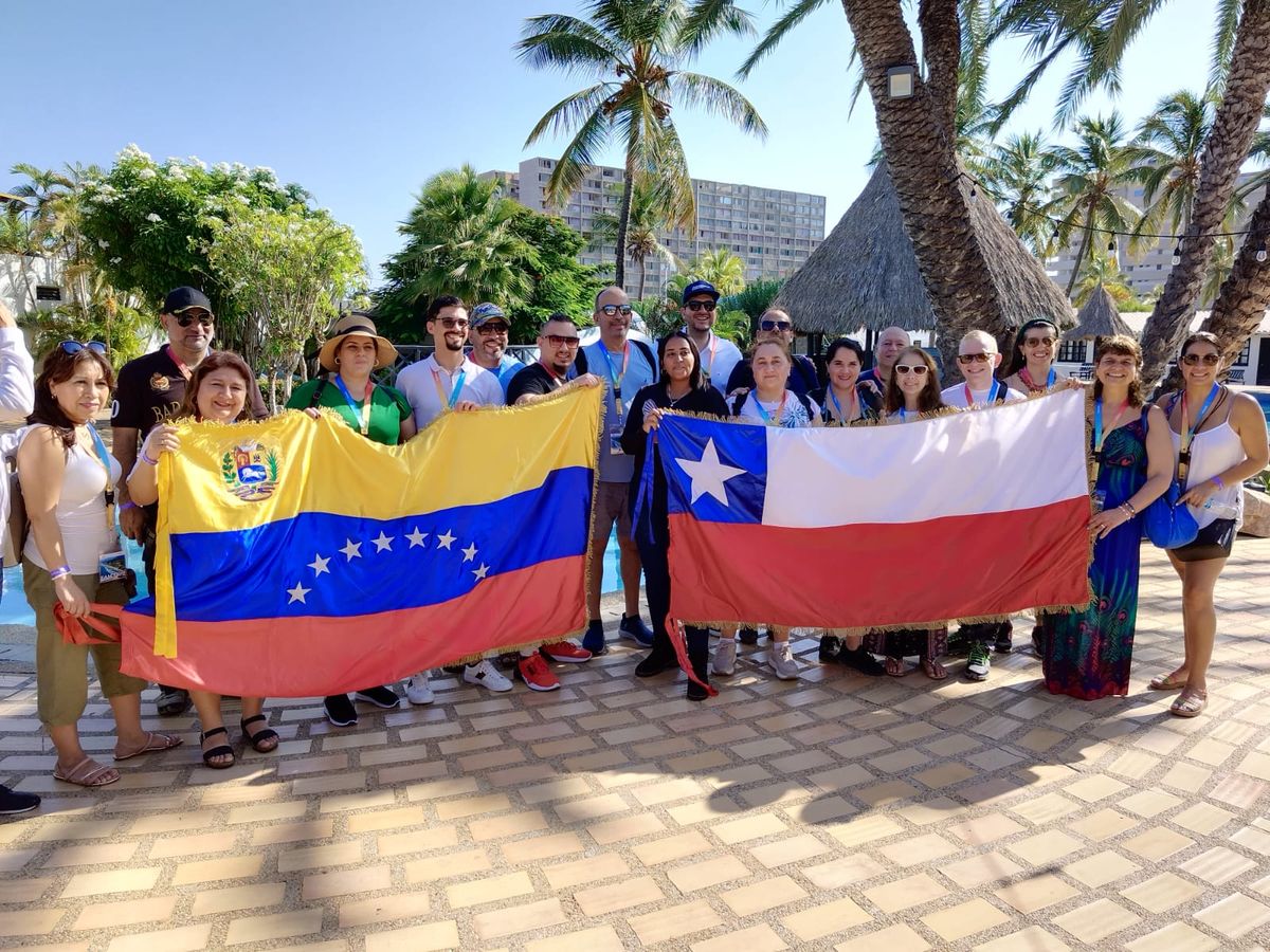 La comitiva de Chile visitó diversos resorts de Isla de Margarita. 