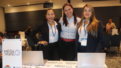 Equipo de Mega Travel en el marco de Ladevi Workshop.