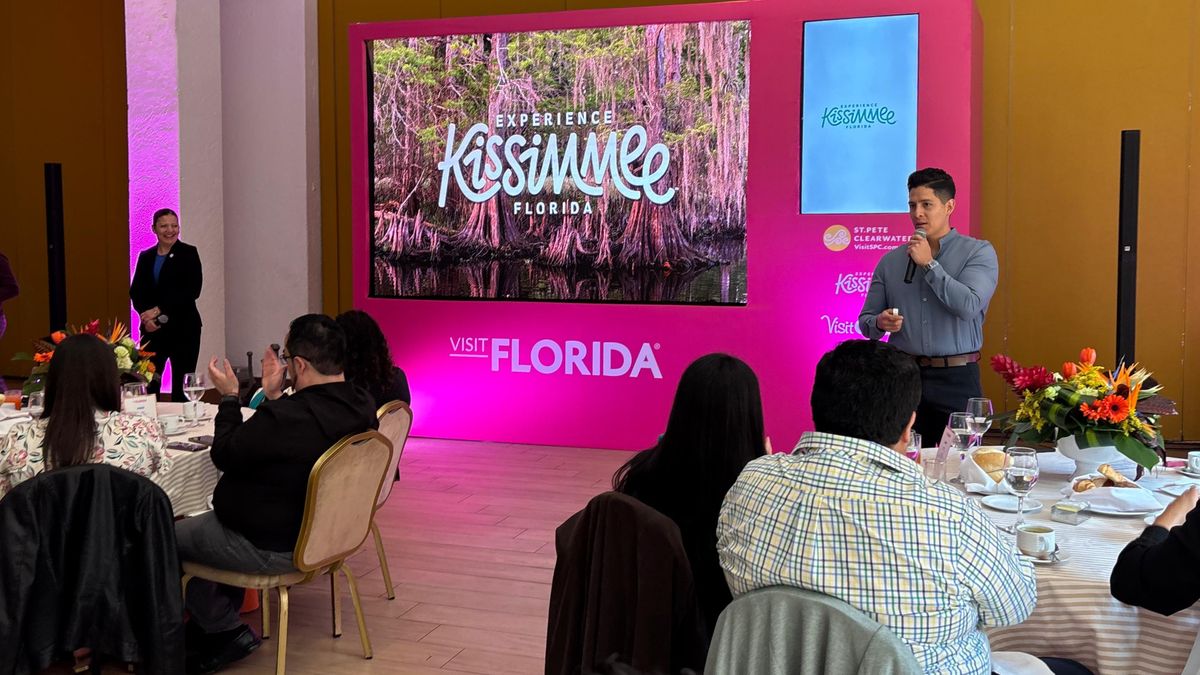 Cristina López y Miguel Miranda compartieron las cualidades turísticas de Kissimmee. Cristina López y Miguel Miranda compartieron las cualidades turísticas de Kissimmee.