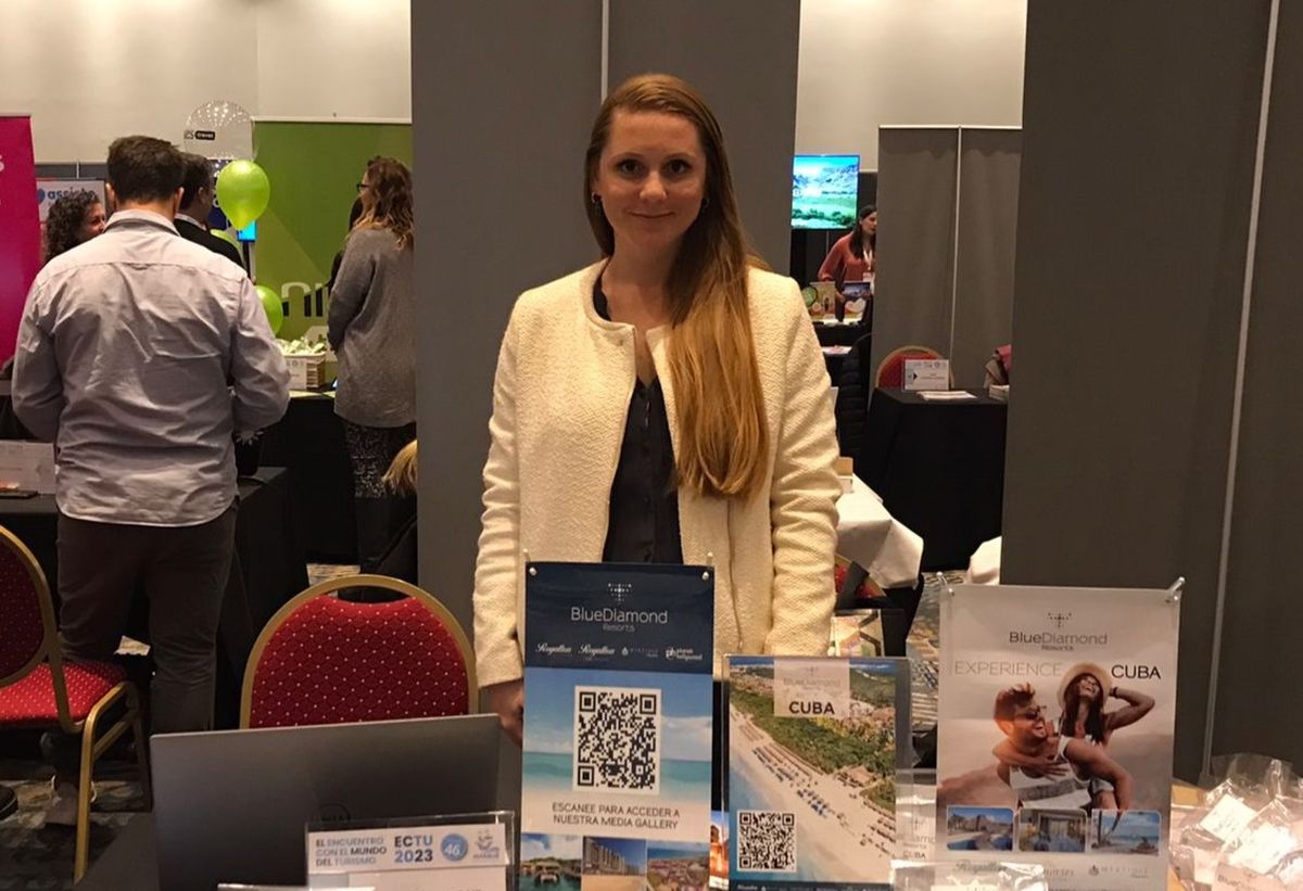 Barbara Roddick, presente en ECTU, es la representante Comercial para Sudamérica de Blue Diamond.