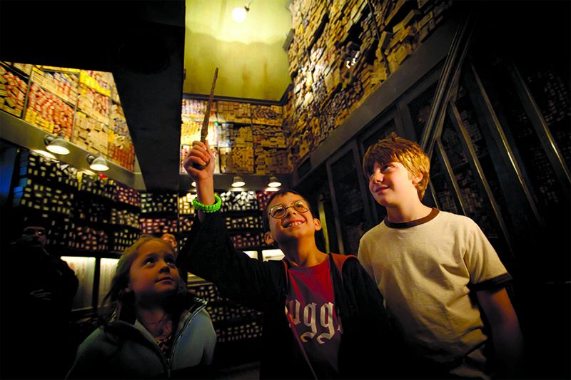 En Ollivanders las varitas mágicas eligen a sus dueños.