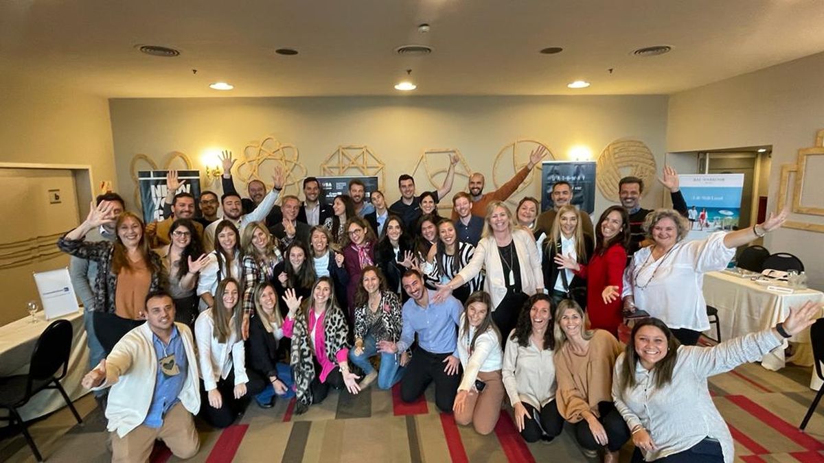 Rostros felices en Córdoba, coronando el workshop del Comité Visit USA Argentina.&nbsp;