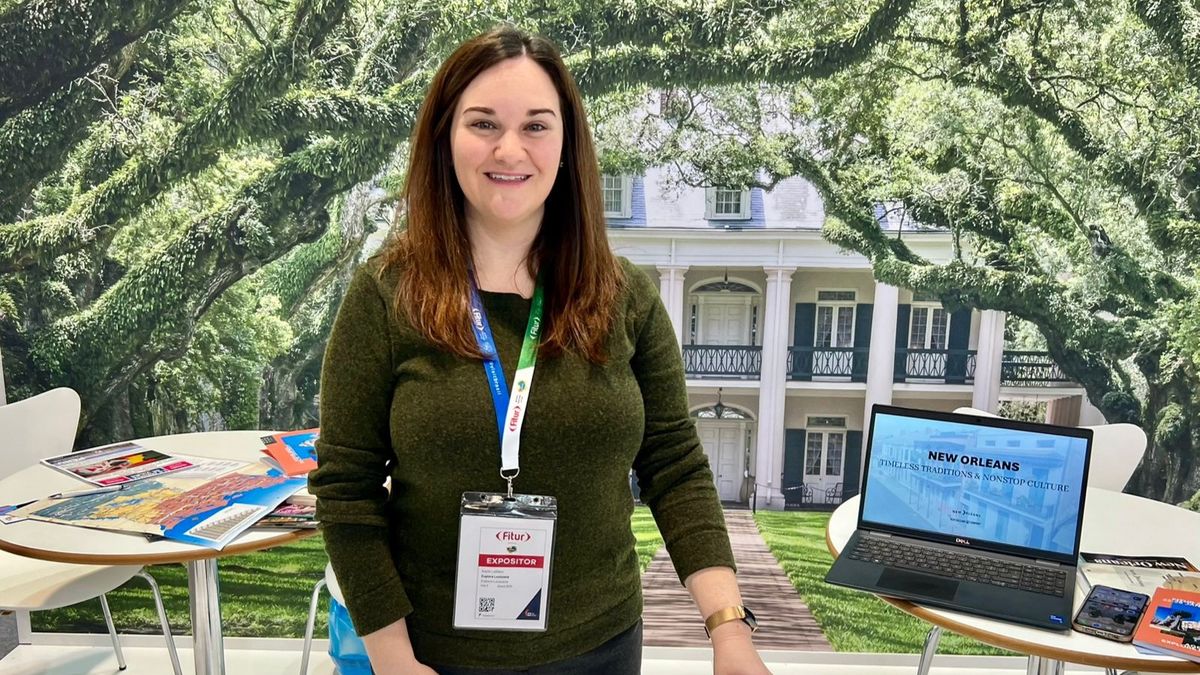 Fitur: Kaylie LeBlanc, international sales manager de la Oficina de Turismo de Luisiana.