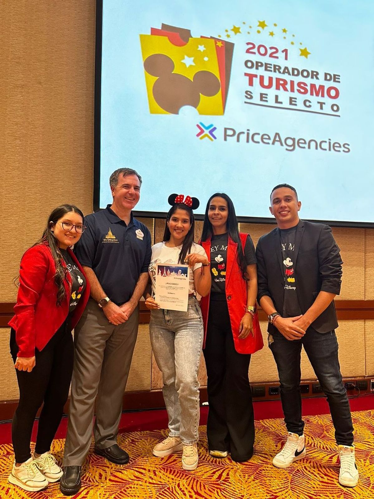 Caravana de PriceAgencies y Disney Destinations en Colombia.