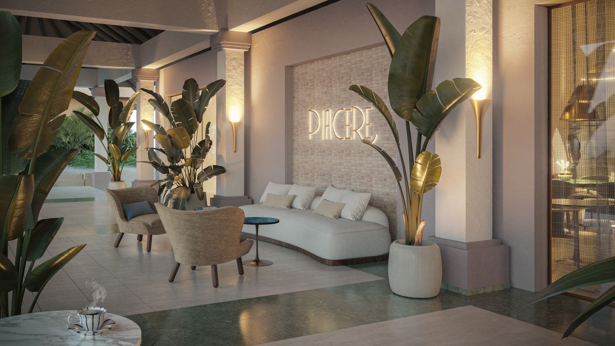 Exterior del pr&oacute;ximo Grand Palladium Select White Sand.