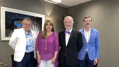 Mauricio Salicrup, Rosa Maribel Collins, Franciso Madrid y Rodrigo Esponda expusieros cifras económicas de Baja California Sur.
