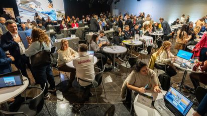 Vista de la Ronda de Negocios de Fedesud. De acuerdo a los organizadores, congregó a 250 personas.