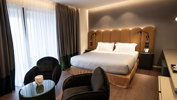 Una de las suits del Eurostars Matera La Suite 5 estrellas.
