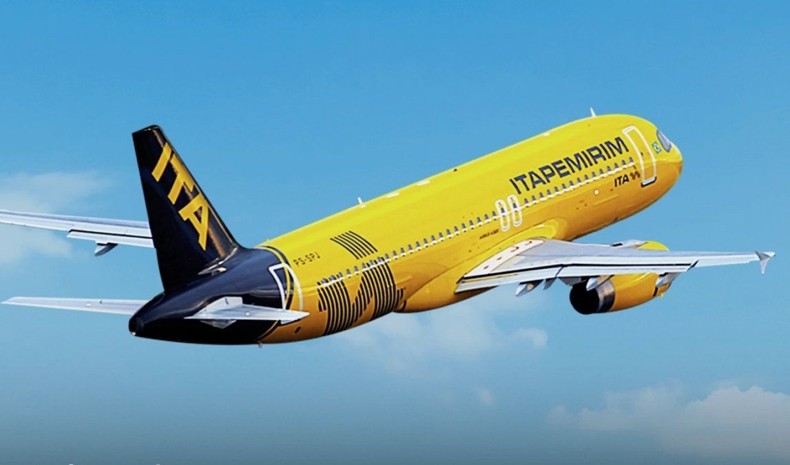 Uno de los Airbus A320 de Itapemirim.