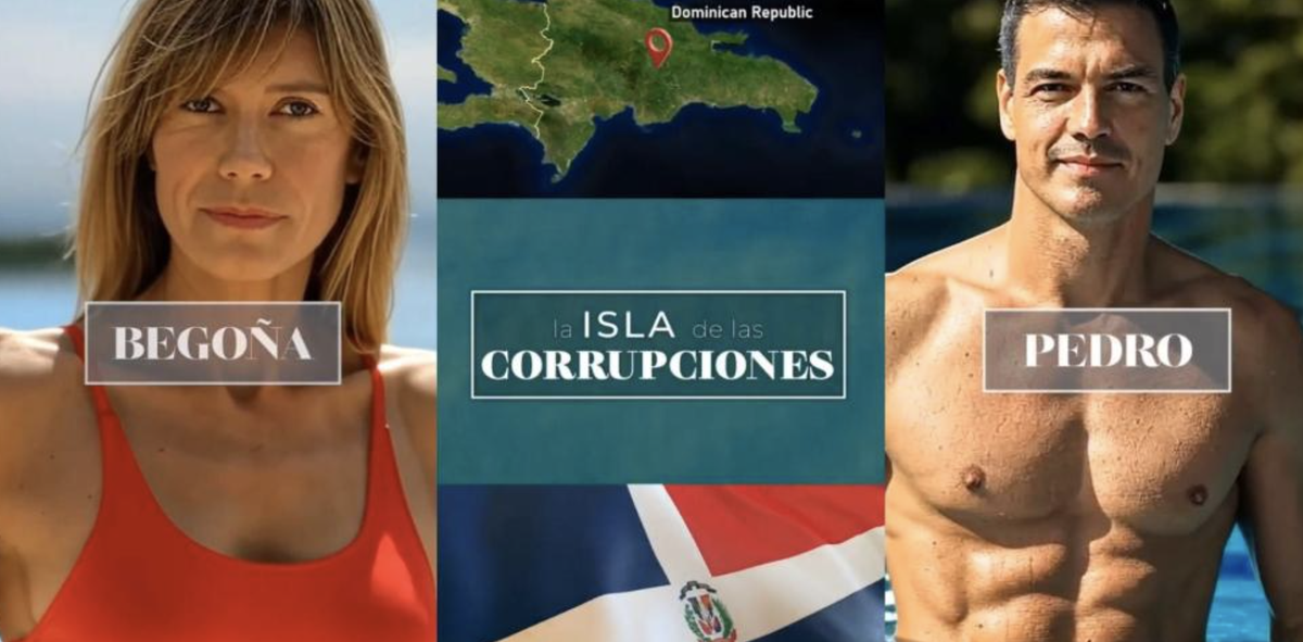 Parte del contenido del vídeo del Partido Popular afectando a la imagen de República Dominicana.