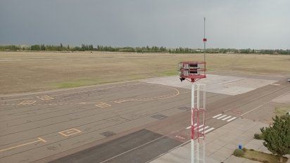 El aeropuerto de San Rafael recibirá mejoras tanto del lado aire, como del lado tierra.