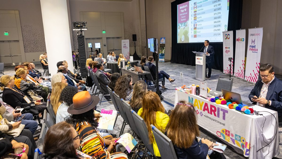 México consolida su promoción internacional con la gira “Meet México Road Show 2025” a través de San Francisco y Los Ángeles.