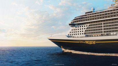 Disney Cruise Line presentó Disney Believe