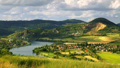 En bici por Bohemia Central, República Checa.