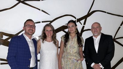 Alexandre Cochet (Castille Paris), Vera Visconti (Rosa Grand), Paulina Kuri y Mauricio Menendez (Personal Hotel Collection).