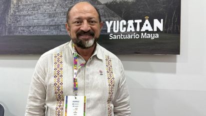 Darío Flota, secretario de Fomento Turístico de Yucatán (Sefotur).