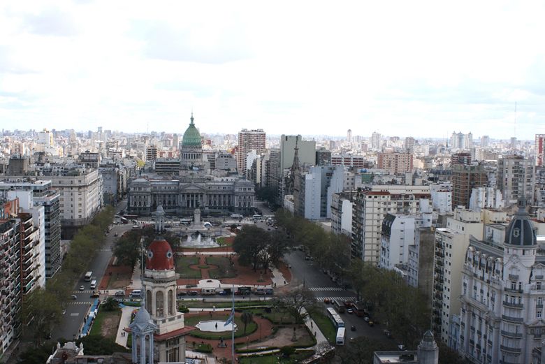 Vista panorámica desde el mirador del edificio