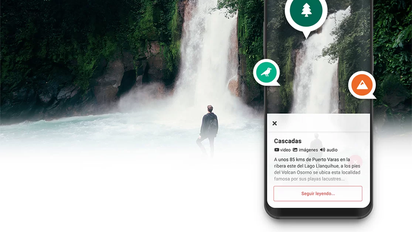 La app tiene 7.000 lugares de Chile mapeados.