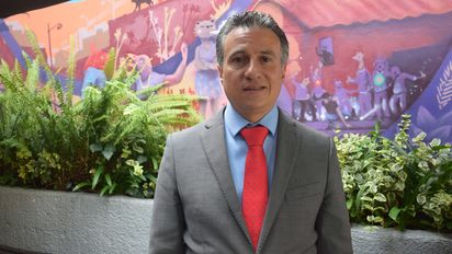 Camilo Ospina, presidente de Asobares Colombia, en el marco de Expobar 2025.