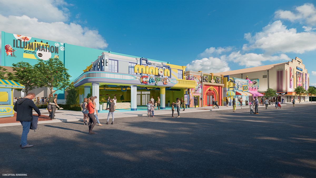 Así será Minion Land, la nueva área de Universal Orlando Resort.