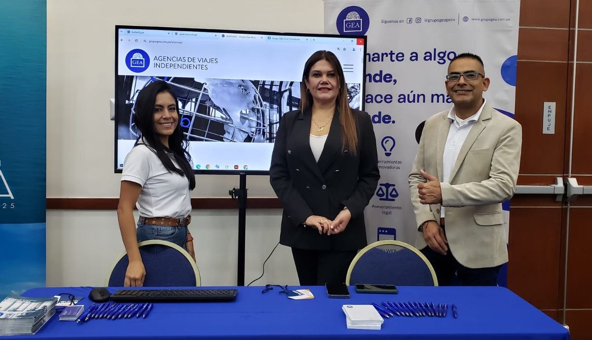 Stand de Gea Perú en el Workshop de Ladevi edición Perú 2024.