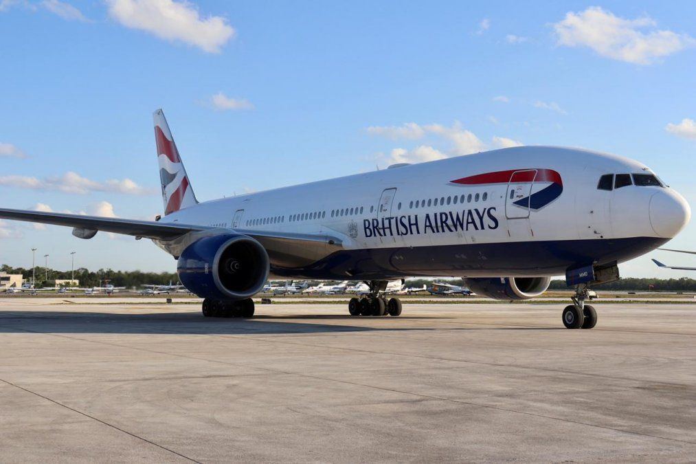 British Airways suspendió vuelos a Cancún.