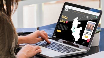 Municipalidad de Lima presenta renovado espacio virtual accesible para personas con discapacidad visual.