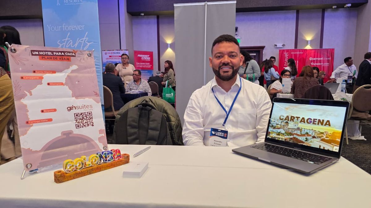 Alejandro Dussan, gerente de GEH Suites, en los Ladevi Workshop Lima 2026