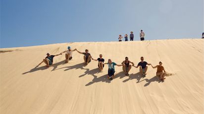 Aunque muchos ya retomaron sus actividades habituales quedan muchos días de verano para disfrutar en las playas de la Costa Atlántica.