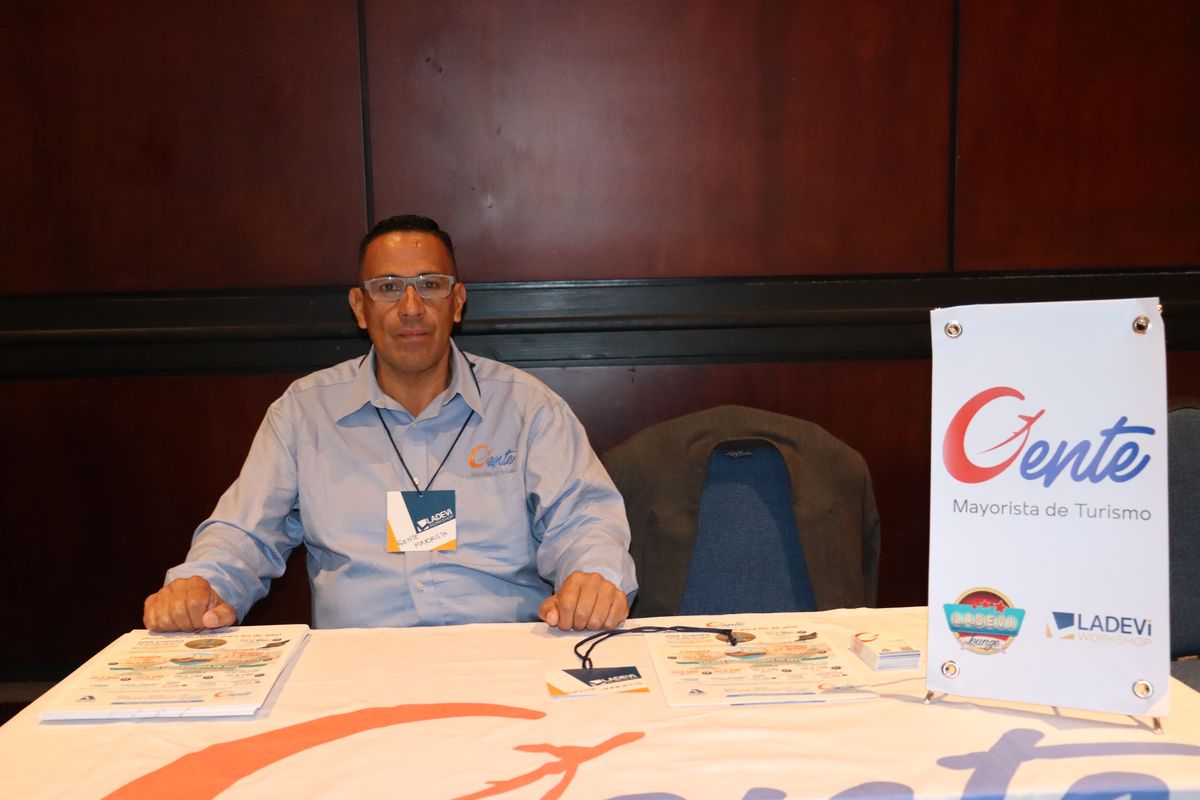 José Sanabria, coordinador comercial de Gente Mayorista de Turismo.