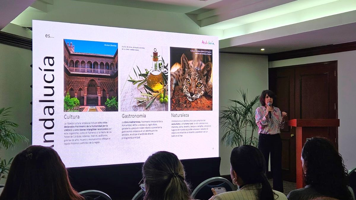 Esther Romero, jefa de producto de la empresa p&uacute;blica de Turismo de Andaluc&iacute;a.