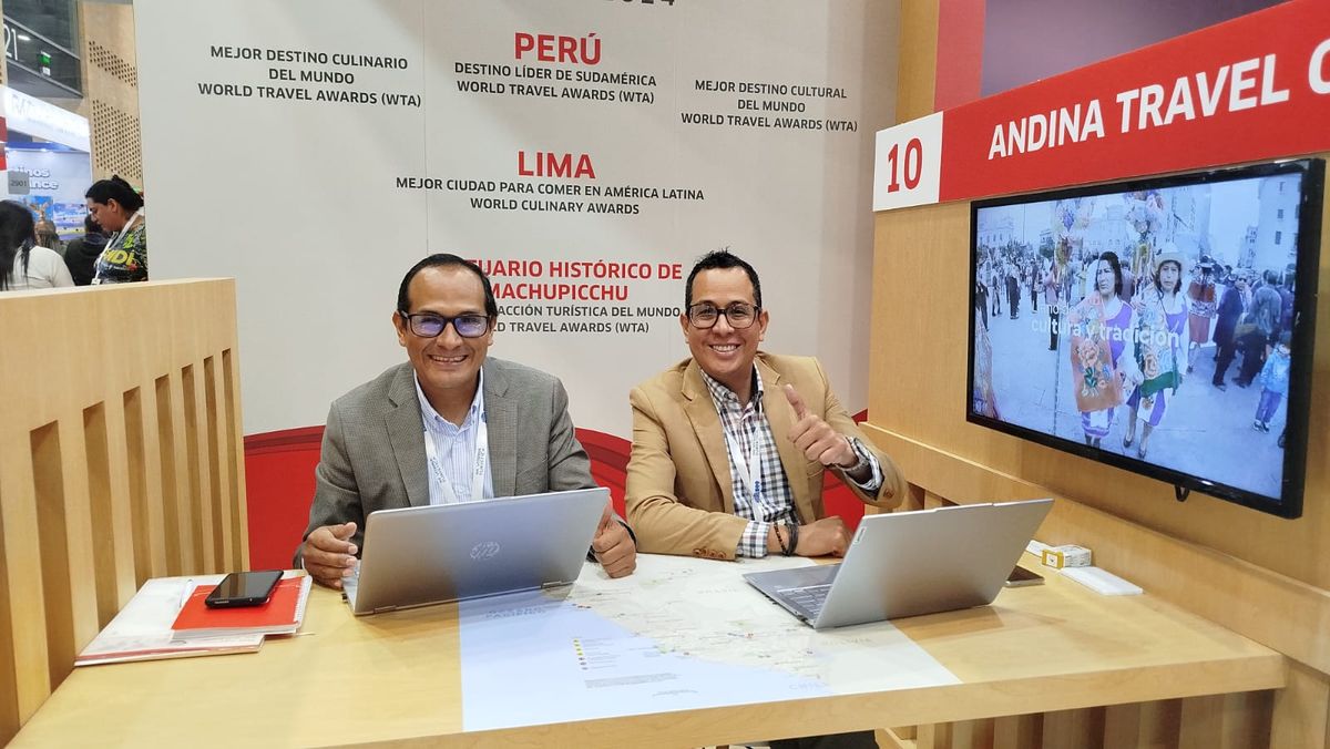 Fernando Silva Chuy y Yasser Silva Chuy de Andina Travel Club.