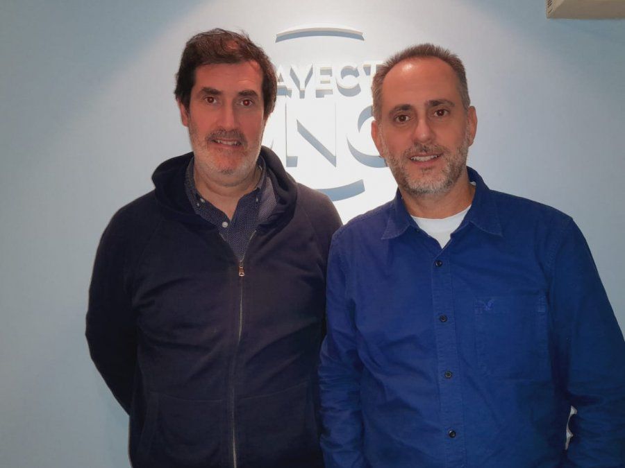 Gabriel Bernhaut, presidente de Trayecto Uno, presentó a Martín Maluendez, nuevo director comercial de la operadora.