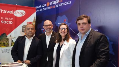 El equipo de Operadora Travel Shop en EPTUR 2023.