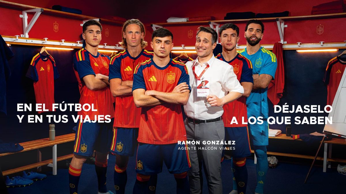 Halcón Viajes lanza una campaña para acompañar a la Selección Española
