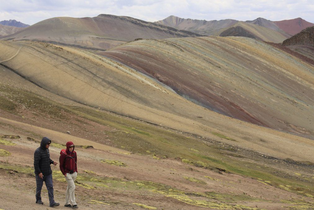 Palccoyo es una de las montañas más bellas de Perú