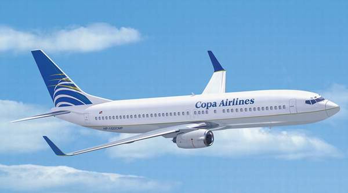 Uno de los Boeing B-737/800 de Copa Airlines.