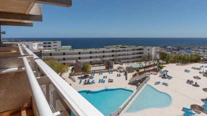 Perspectiva exterior del hotel Alua Hotels & Resorts Tenerife.