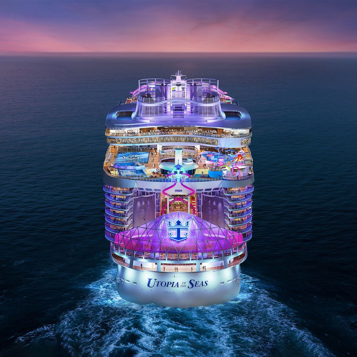 Interexpress. Utopia of the Seas estará disponible a partir de 2024 en Royal Caribbean.