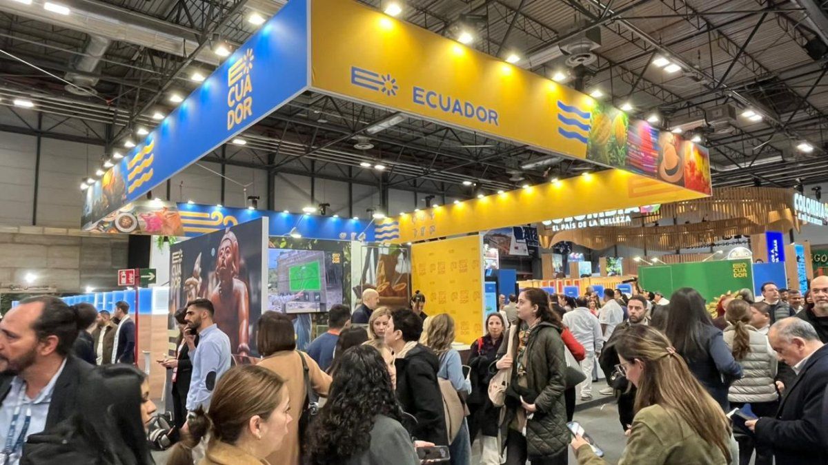 Stand de Ecuador. Fitur 2026.