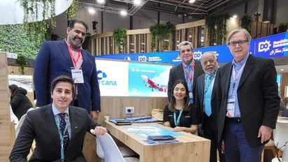 Durante su primera participación en Fitur, Sky Cana sostuvo 34 citas con diferentes empresas turoperadores internacionales con presencia en Italia y Francia.