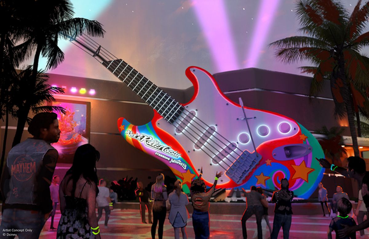 El rock sonará con toda su fuerza en la renovada atracción de Disney´s Hollywood Studios.