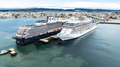 Magallanes: Muelle Prat recibe cruceros de gran tamaño