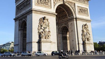 Uno de los mayores íconos de París: el Arco del Triunfo